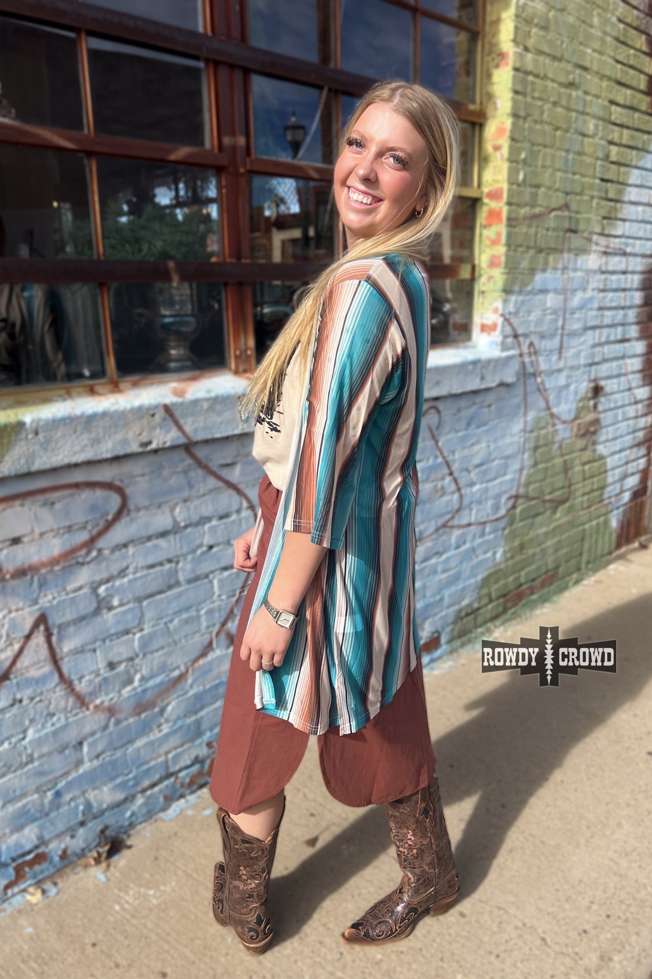 Stoney Serape Duster - Pistols 'n Petticoats - #westernboutique# - #westernfashion#