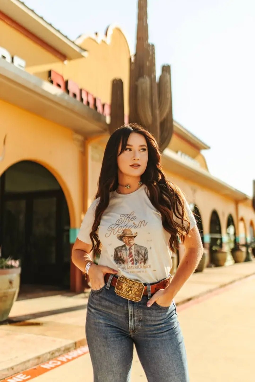 Trump: the Return Graphic Tee - Pistols 'n Petticoats - #westernboutique# - #westernfashion#