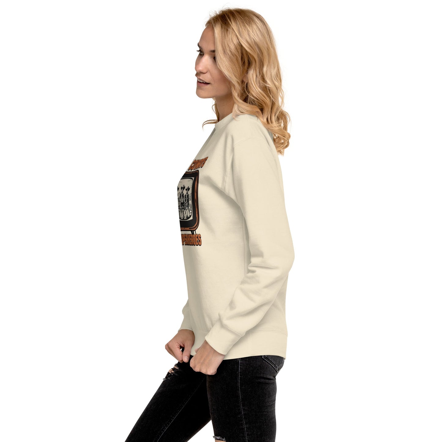 Watch Cowboys Unisex Premium Sweatshirt - Pistols 'n Petticoats - #westernboutique# - #westernfashion#