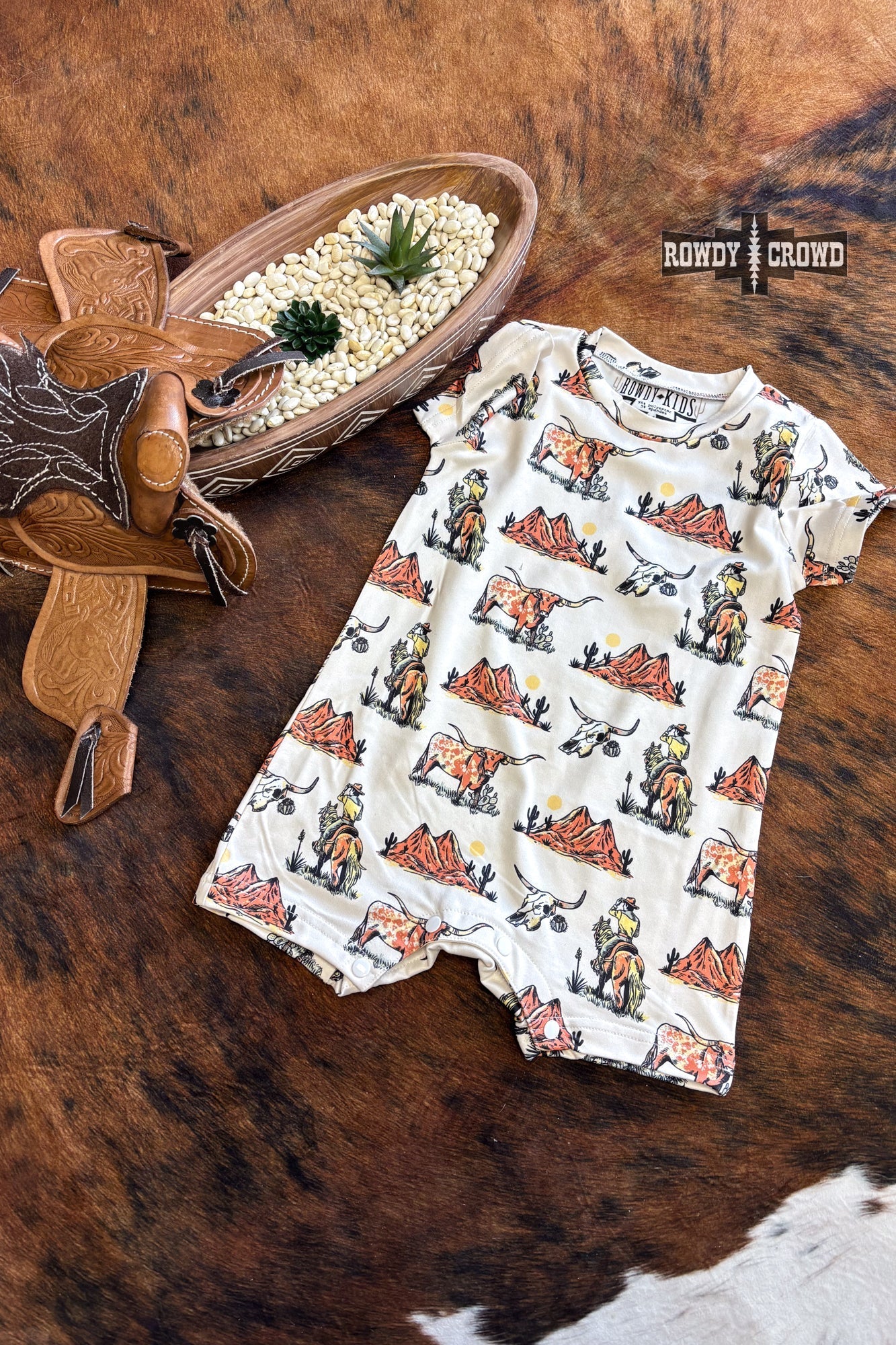 West Texas Short Onesie - Pistols 'n Petticoats - #westernboutique# - #westernfashion#