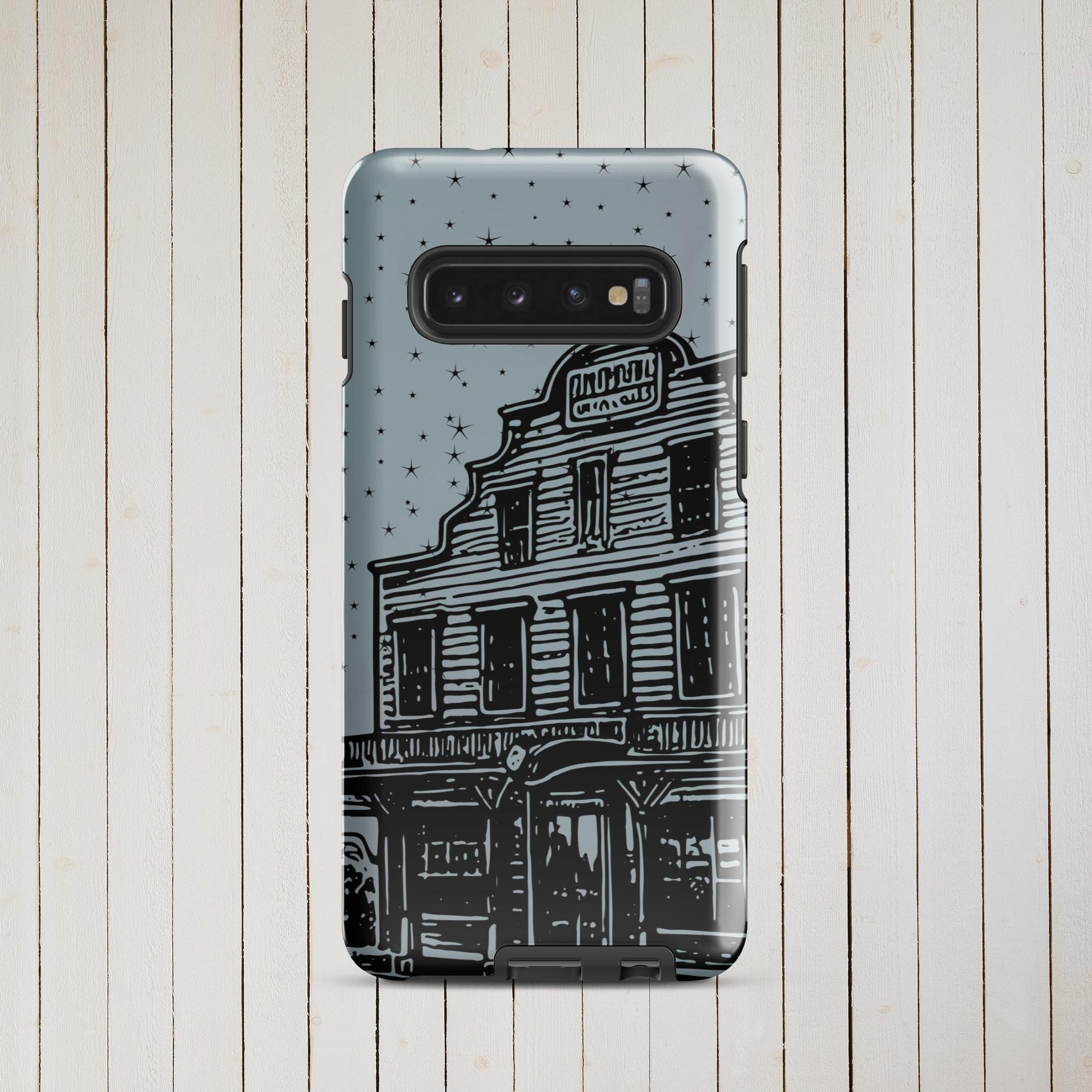 Western night sky Tough case for Samsung® - Pistols 'n Petticoats - #westernboutique# - #westernfashion#