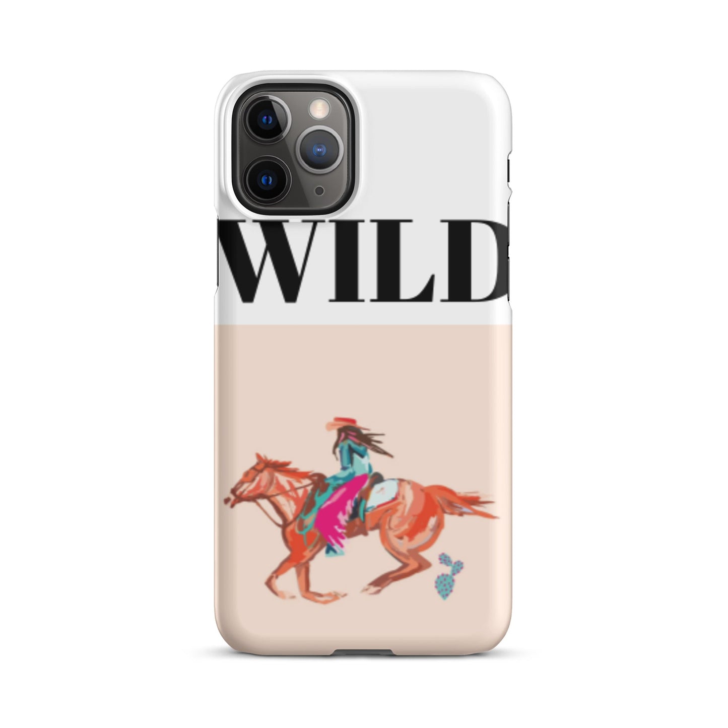 WILD Cute Western Phone Cases - Snap case for iPhone® - Pistols 'n Petticoats - #westernboutique# - #westernfashion#