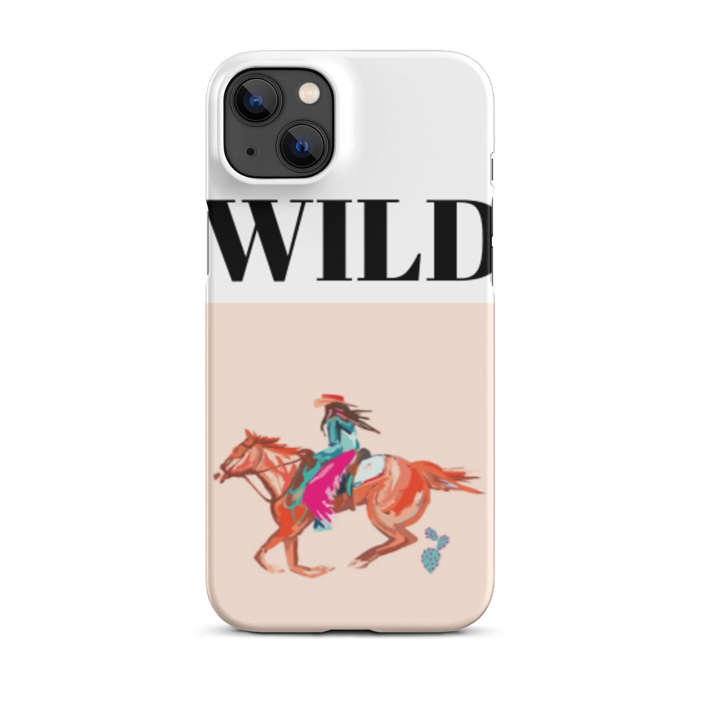 WILD Cute Western Phone Cases - Snap case for iPhone® - Pistols 'n Petticoats - #westernboutique# - #westernfashion#