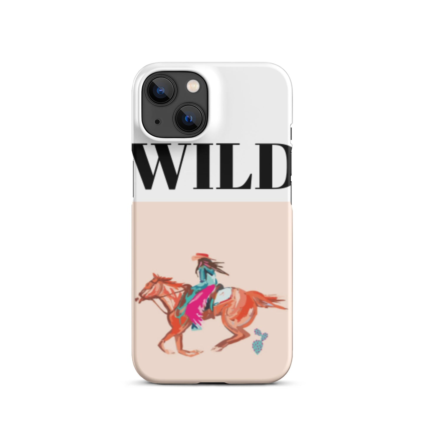 WILD Cute Western Phone Cases - Snap case for iPhone® - Pistols 'n Petticoats - #westernboutique# - #westernfashion#
