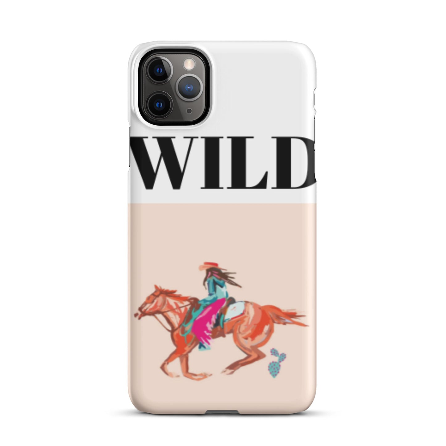 WILD Cute Western Phone Cases - Snap case for iPhone® - Pistols 'n Petticoats - #westernboutique# - #westernfashion#