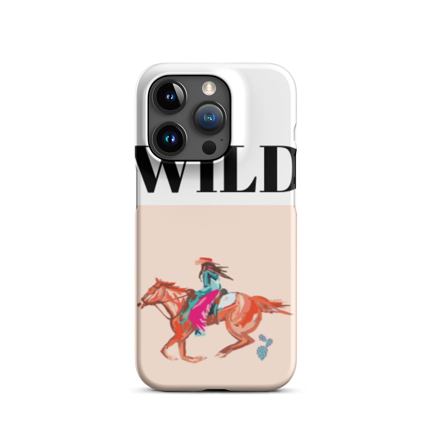 WILD Cute Western Phone Cases - Snap case for iPhone® - Pistols 'n Petticoats - #westernboutique# - #westernfashion#