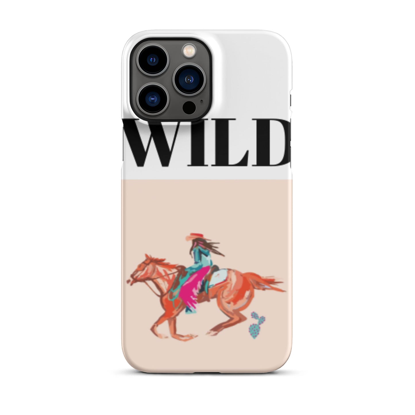 WILD Cute Western Phone Cases - Snap case for iPhone® - Pistols 'n Petticoats - #westernboutique# - #westernfashion#