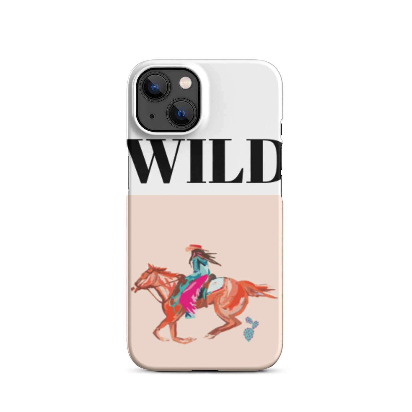 WILD Cute Western Phone Cases - Snap case for iPhone® - Pistols 'n Petticoats - #westernboutique# - #westernfashion#