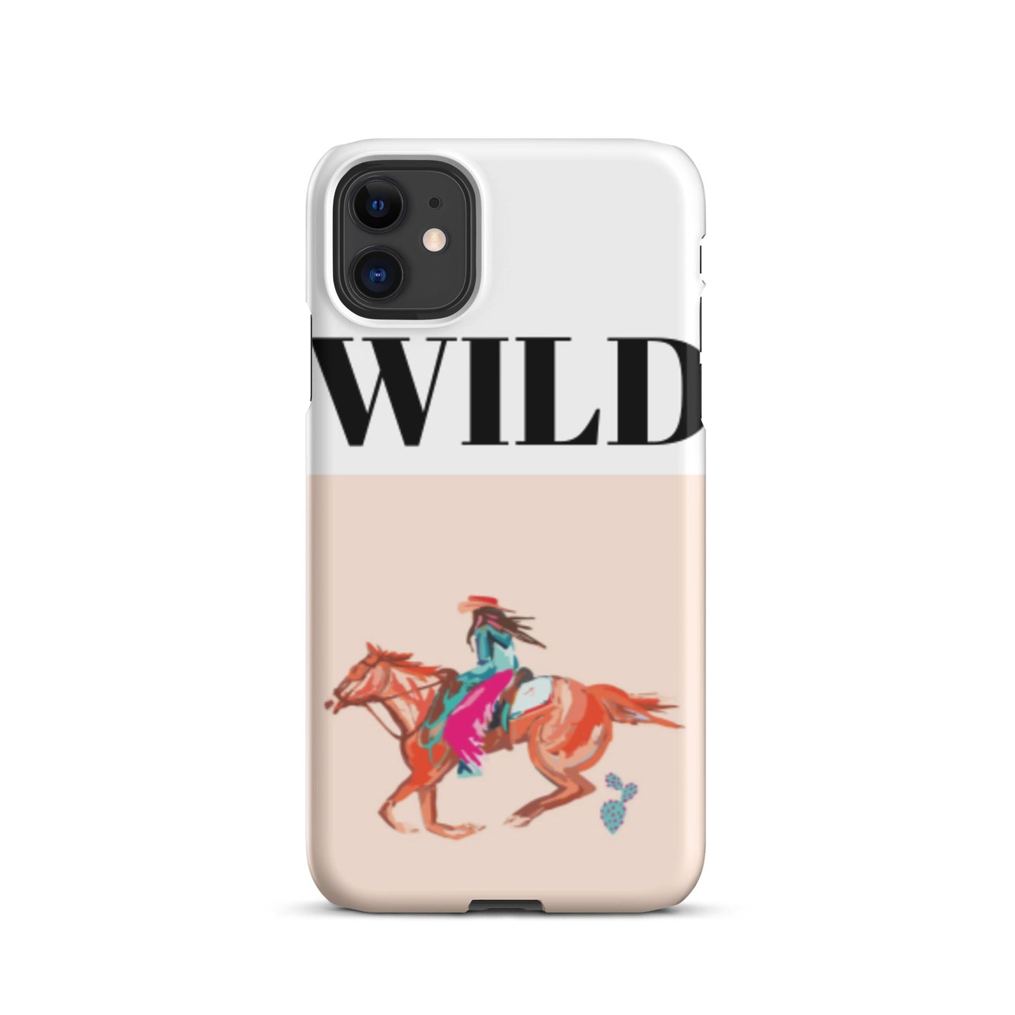 WILD Cute Western Phone Cases - Snap case for iPhone® - Pistols 'n Petticoats - #westernboutique# - #westernfashion#