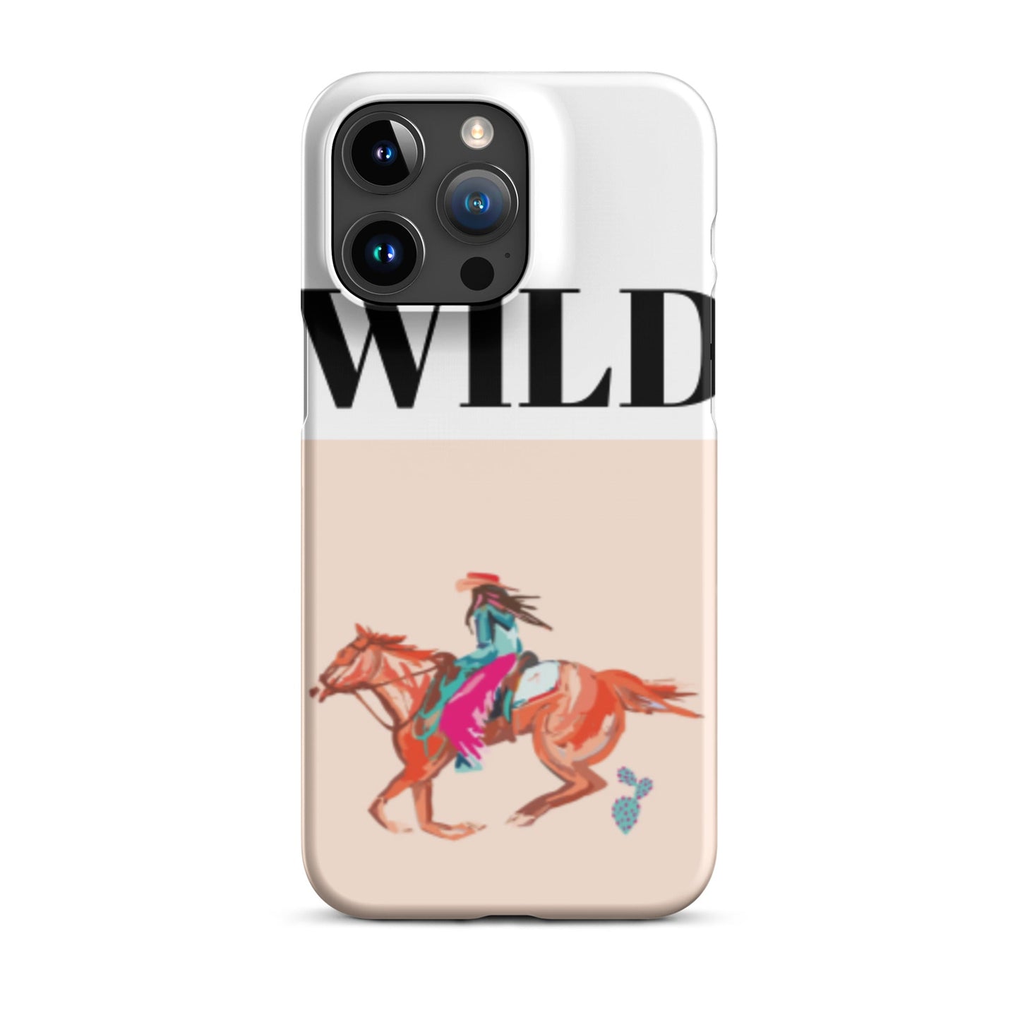 WILD Cute Western Phone Cases - Snap case for iPhone® - Pistols 'n Petticoats - #westernboutique# - #westernfashion#