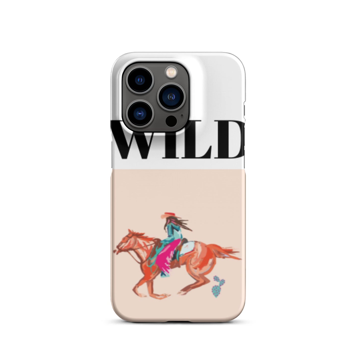 WILD Cute Western Phone Cases - Snap case for iPhone® - Pistols 'n Petticoats - #westernboutique# - #westernfashion#