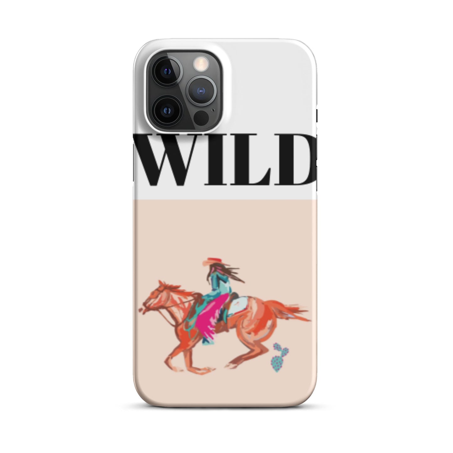 WILD Cute Western Phone Cases - Snap case for iPhone® - Pistols 'n Petticoats - #westernboutique# - #westernfashion#
