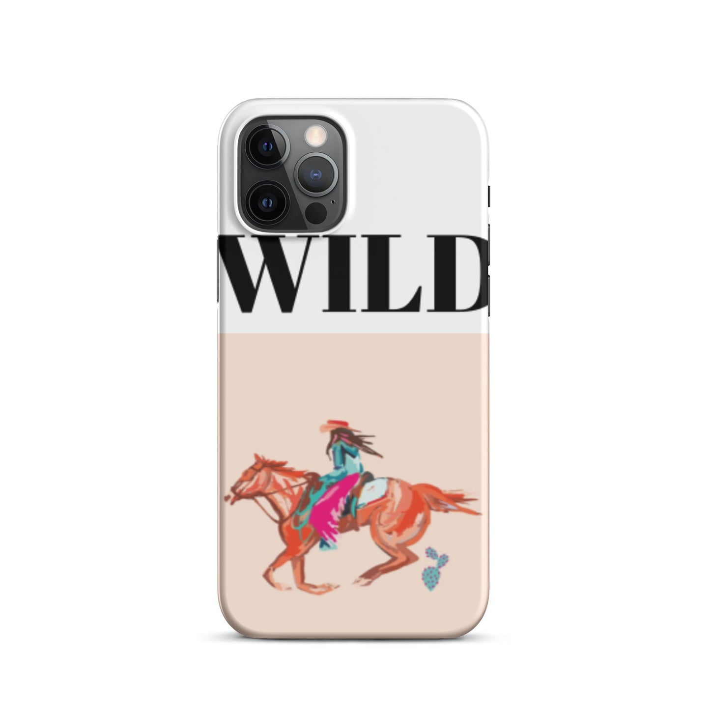 WILD Cute Western Phone Cases - Snap case for iPhone® - Pistols 'n Petticoats - #westernboutique# - #westernfashion#