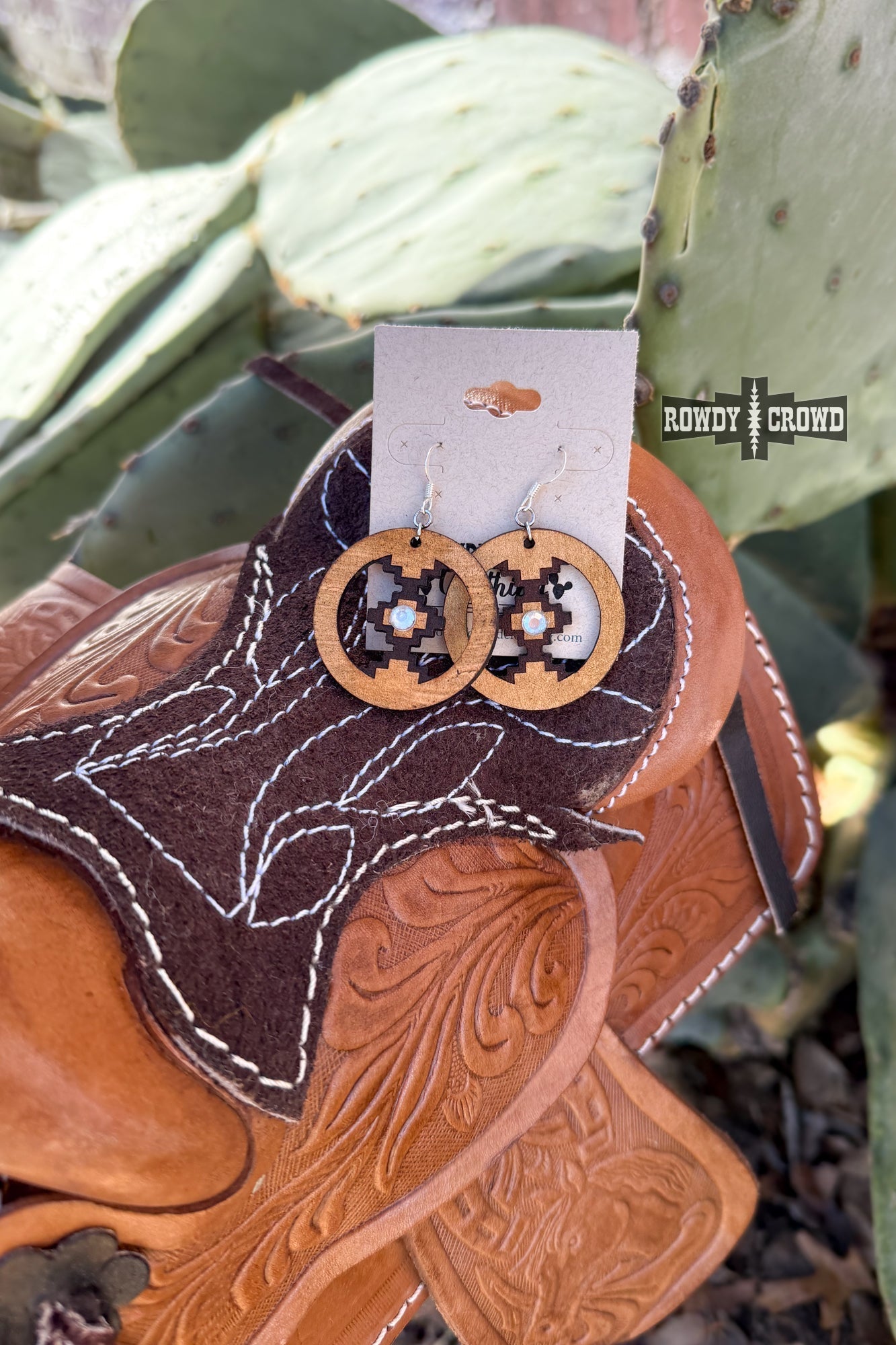 Wolf Creek Earrings - Pistols 'n Petticoats - #westernboutique# - #westernfashion#