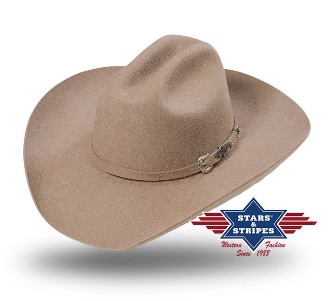 Tan cowboys hats