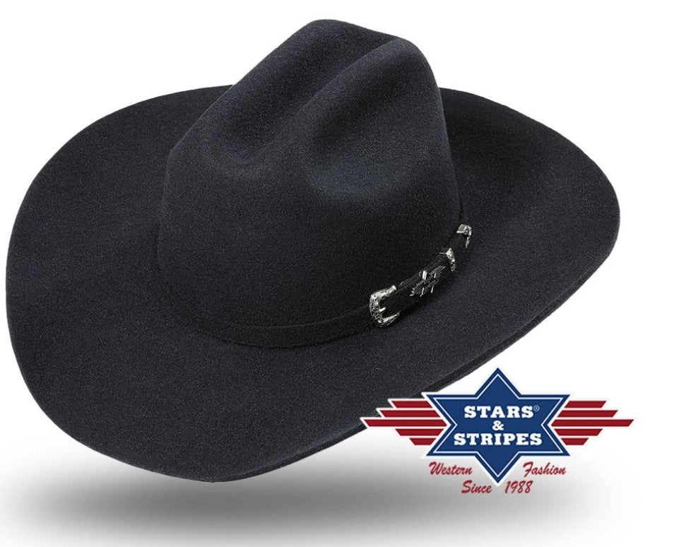 Black cowboys hats