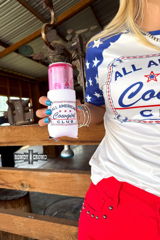 All American Koozie - Pistols 'n Petticoats - western boutique - womens western wear - western wear womens