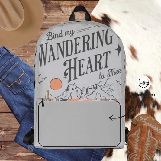 Bind My Wandering Heart Western Backpack - Pistols 'n Petticoats - #westernboutique# - #westernfashion#