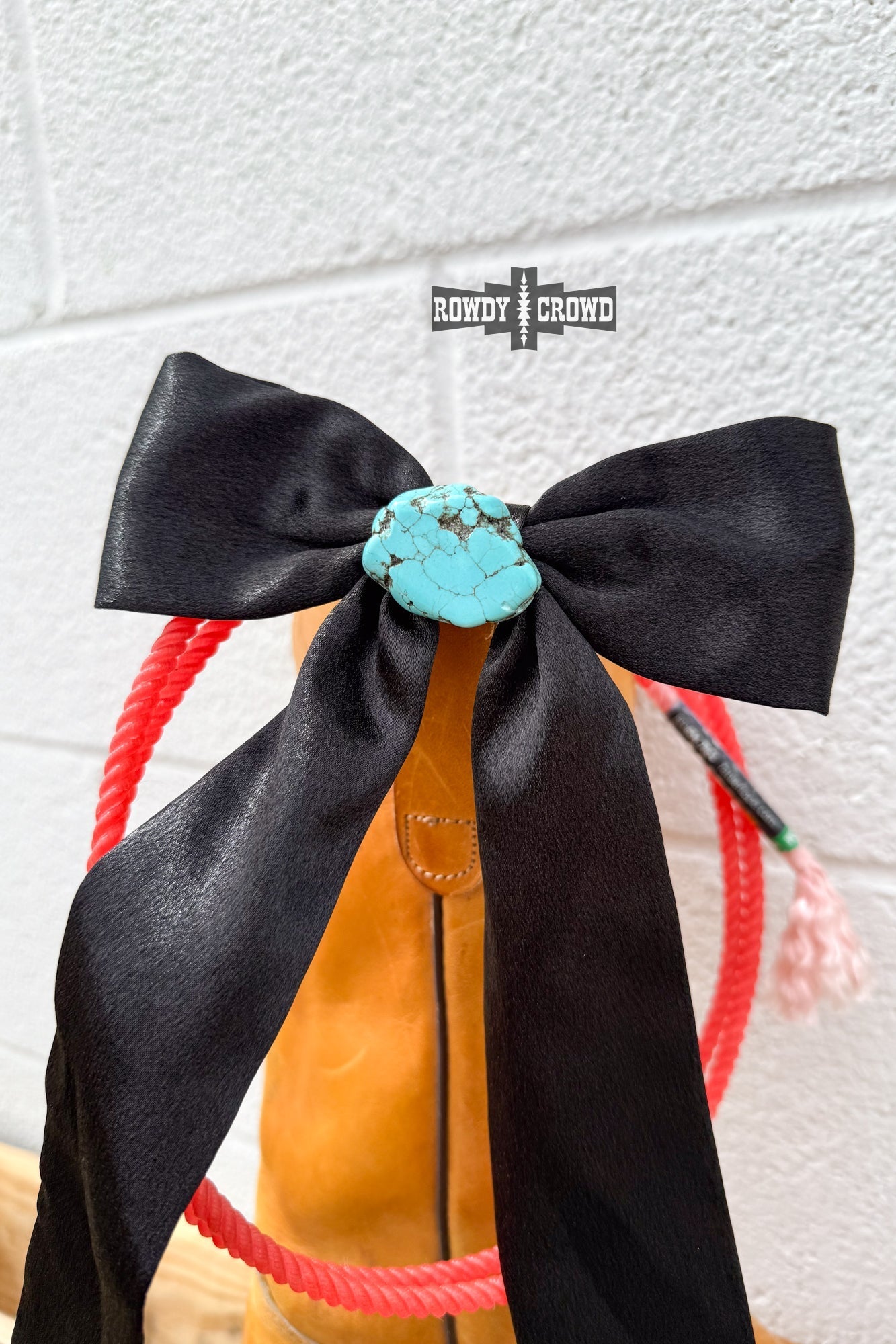 Black Betty Bow - Pistols 'n Petticoats - western boutique - womens western wear - western wear womens