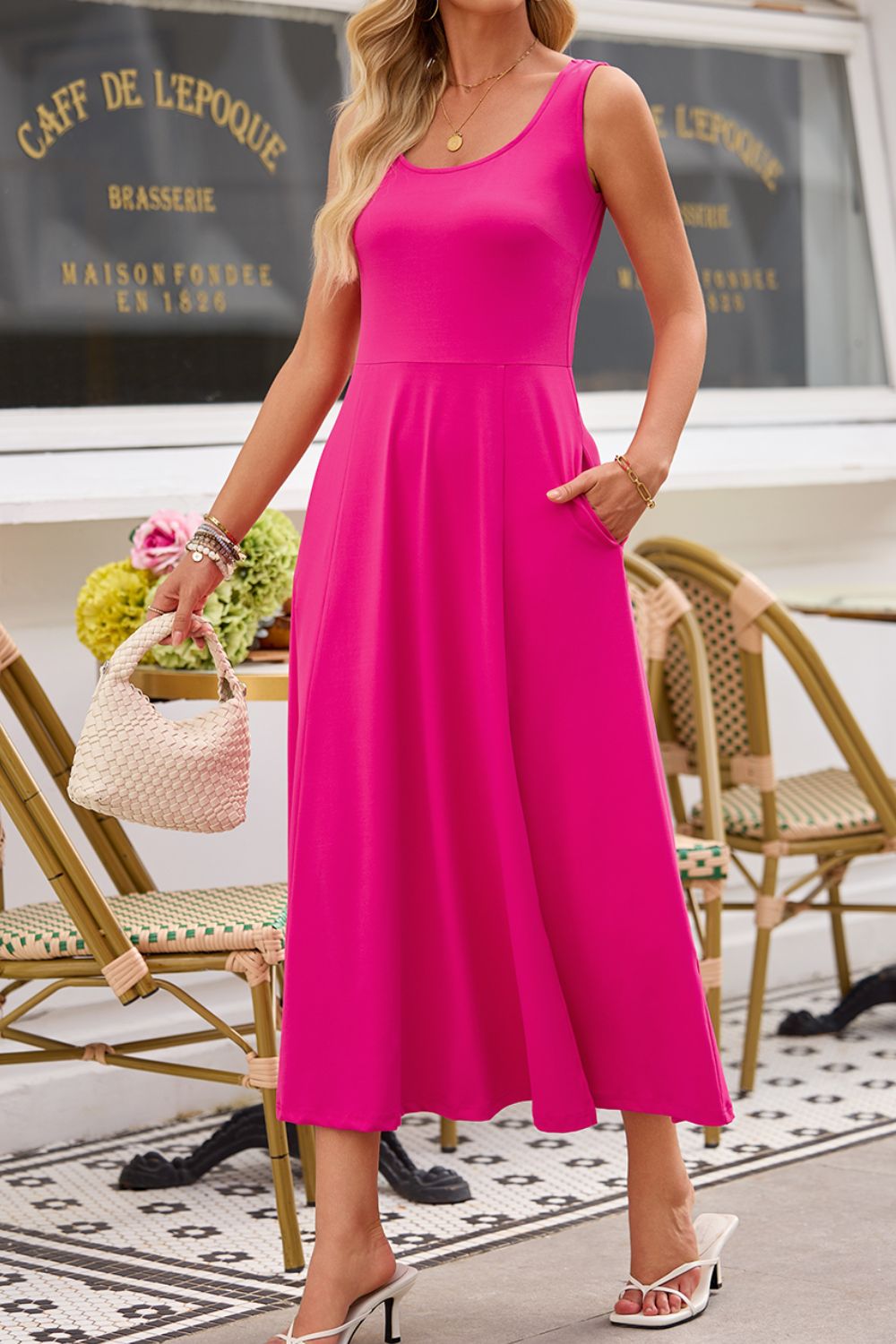 Black Dress with Slit - Pistols 'n Petticoats - #westernboutique# - #westernfashion#