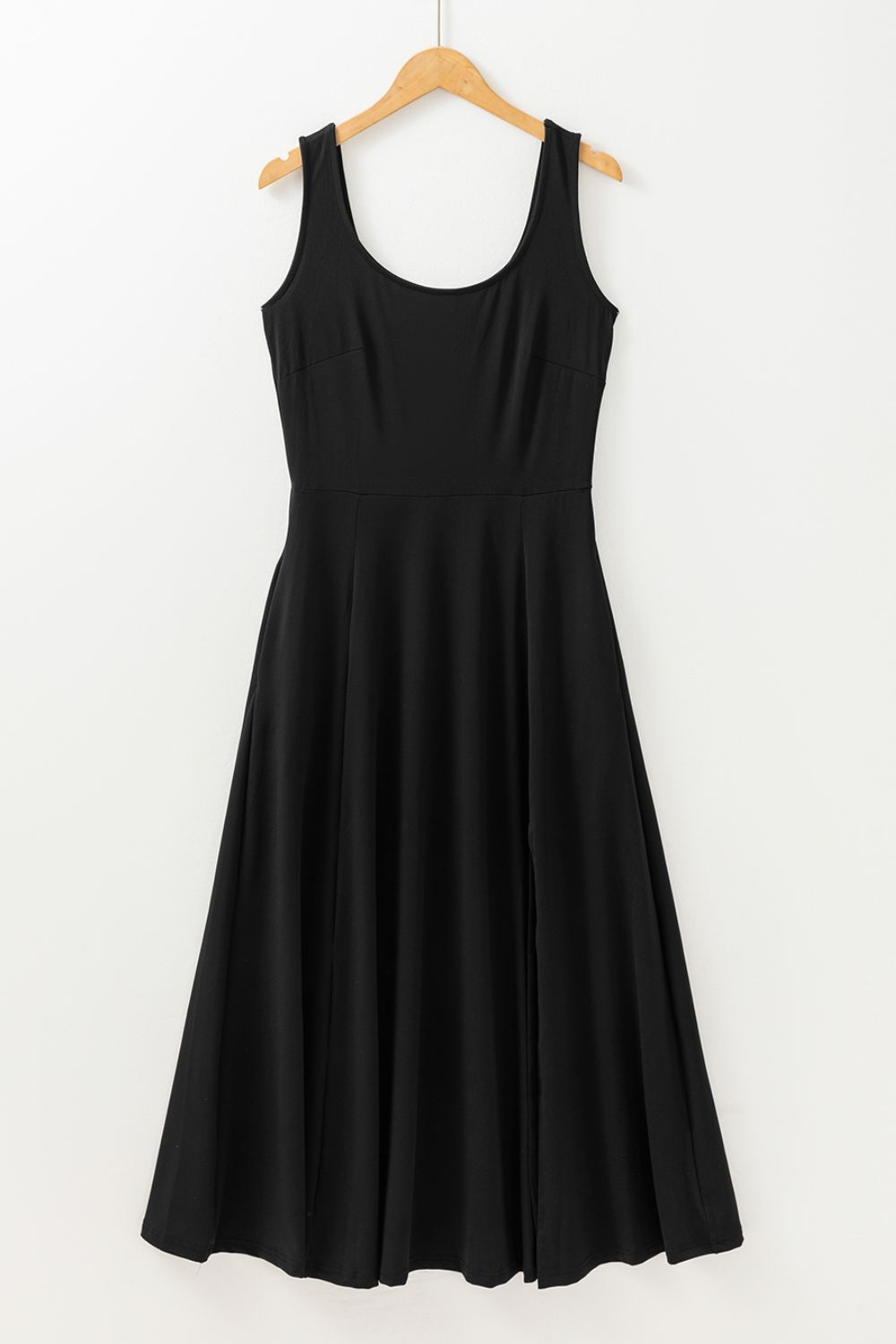 Black Dress with Slit - Pistols 'n Petticoats - #westernboutique# - #westernfashion#
