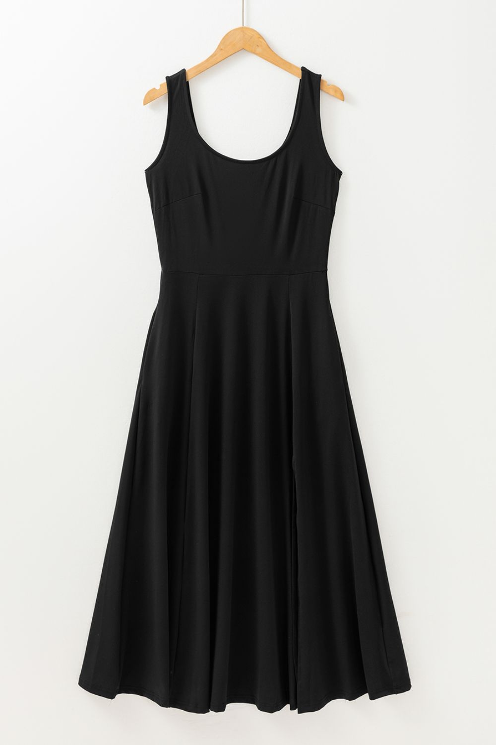 Black Dress with Slit - Pistols 'n Petticoats - #westernboutique# - #westernfashion#