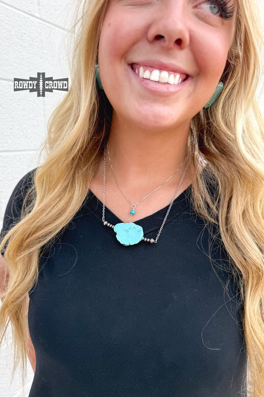 Blue Waters Necklace - Pistols 'n Petticoats - western boutique - womens western wear - western wear womens