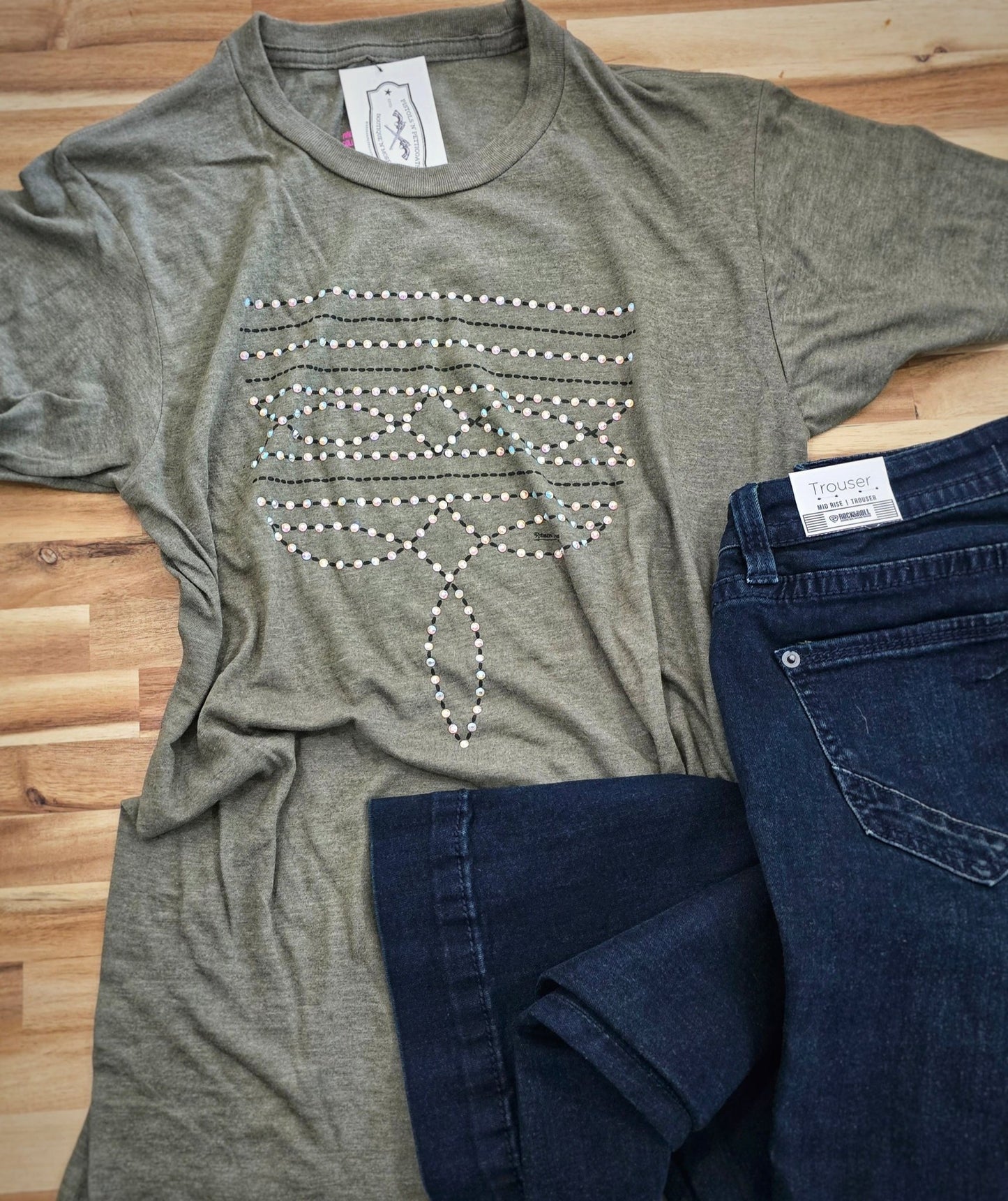 boot stitch tee, boot stitch t-shirt, western graphic tee, cowgirl t-shirt, boot stitch graphic shirt, country western tee, women’s western graphic top, rodeo outfit shirt, western boutique tee, vintage western shirt
