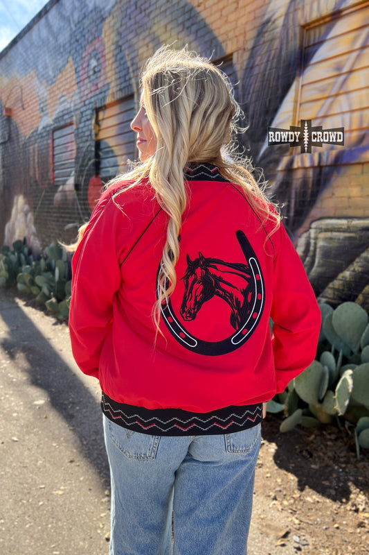 Buckaroo Bomber Jacket - Pistols 'n Petticoats - #westernboutique# - #westernfashion#