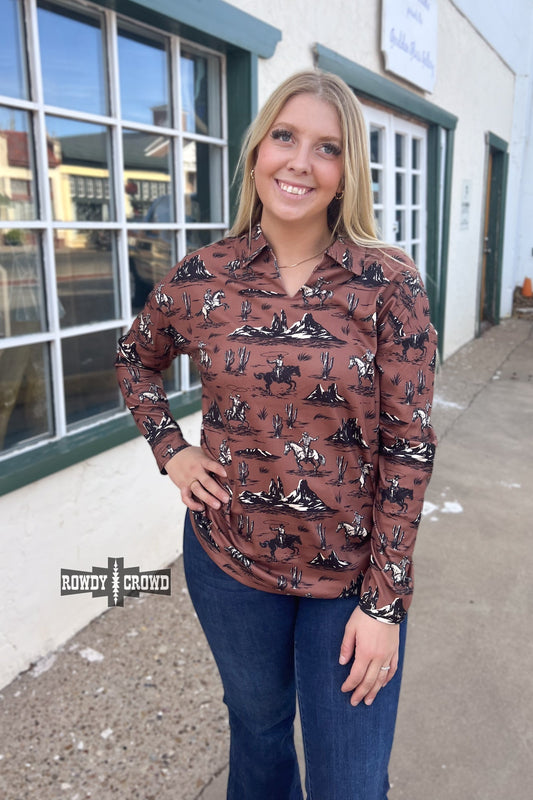 Burn the Breeze Top - Pistols 'n Petticoats - #westernboutique# - #westernfashion#