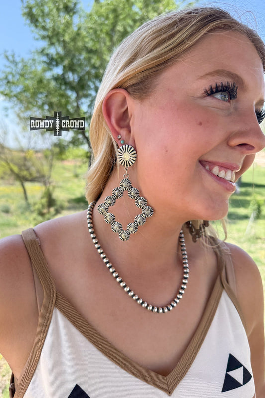 Choctaw Concho Earrings - Pistols 'n Petticoats - western boutique - womens western wear - western wear womens