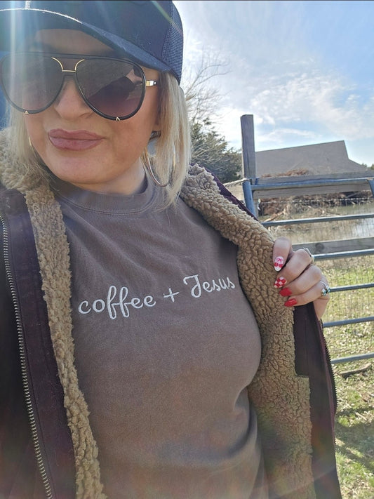 Coffee and jesus - Pistols 'n Petticoats - western boutique - womens western wear - western wear womens