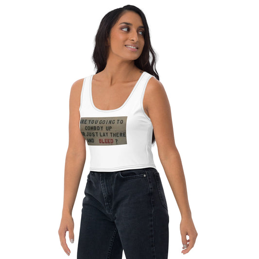 Cowboy Up Crop Top - western graphic shirt - Pistols 'n Petticoats - #westernboutique# - #westernfashion#