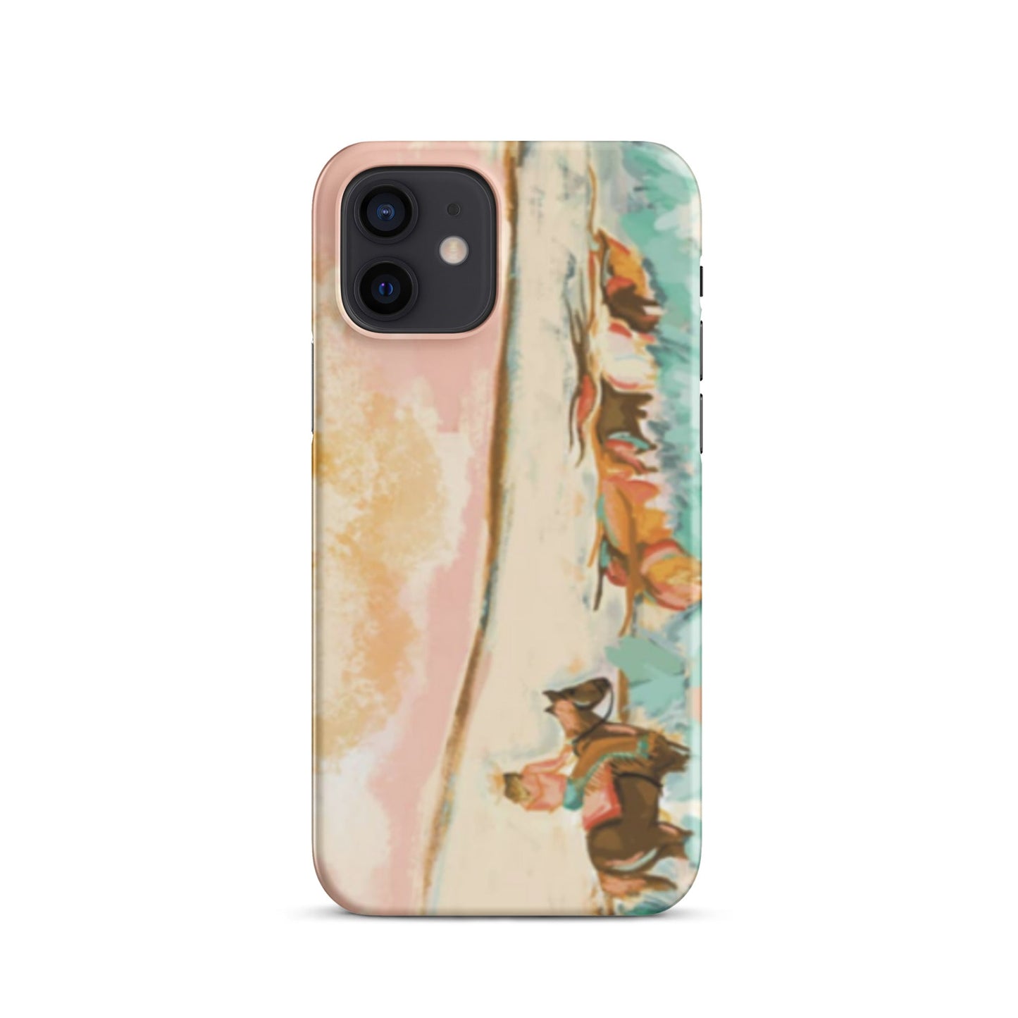 Cowgirl Watercolor western cell phone cases iphone Snap case for iPhone® - Pistols 'n Petticoats - #westernboutique# - #westernfashion#