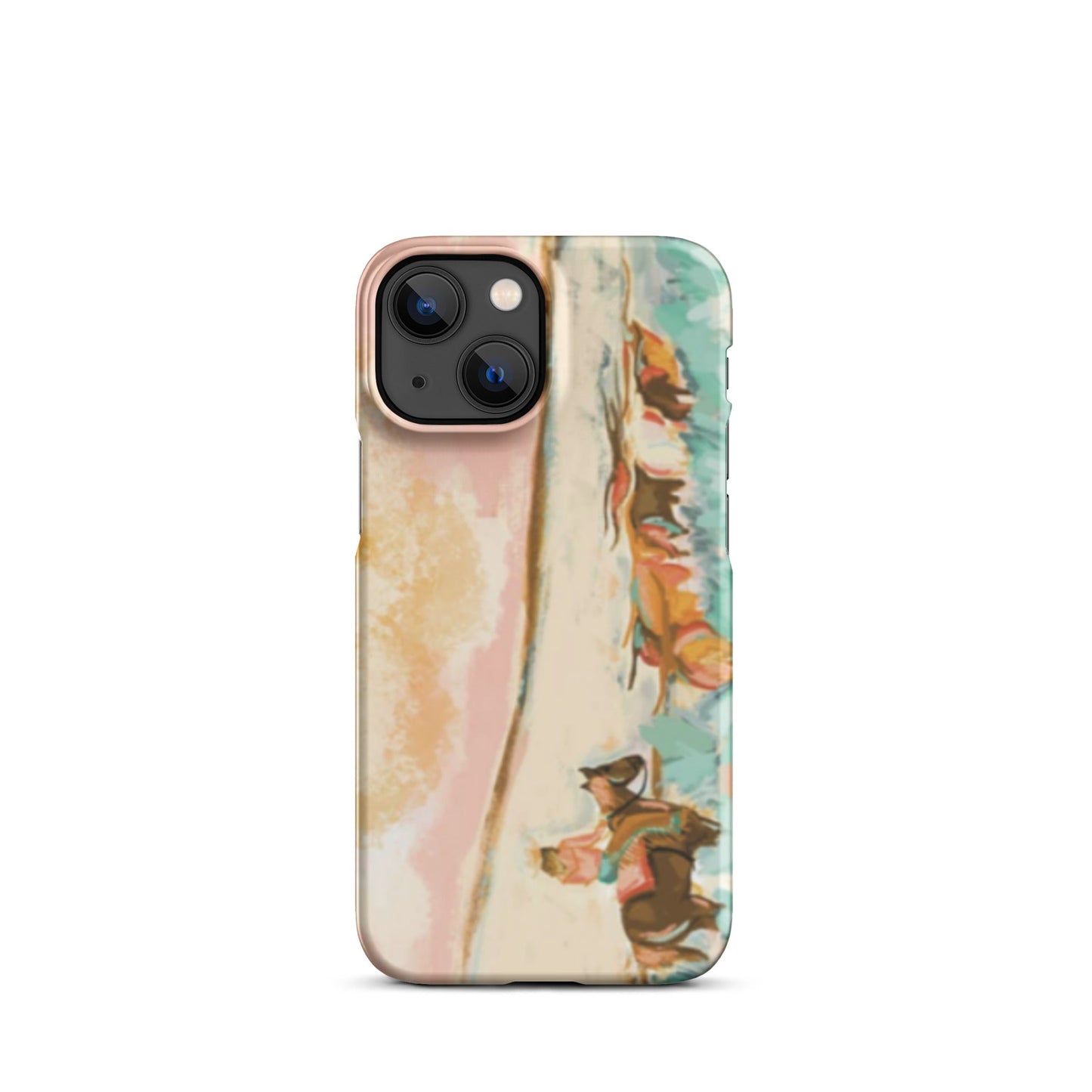 Cowgirl Watercolor western cell phone cases iphone Snap case for iPhone® - Pistols 'n Petticoats - #westernboutique# - #westernfashion#