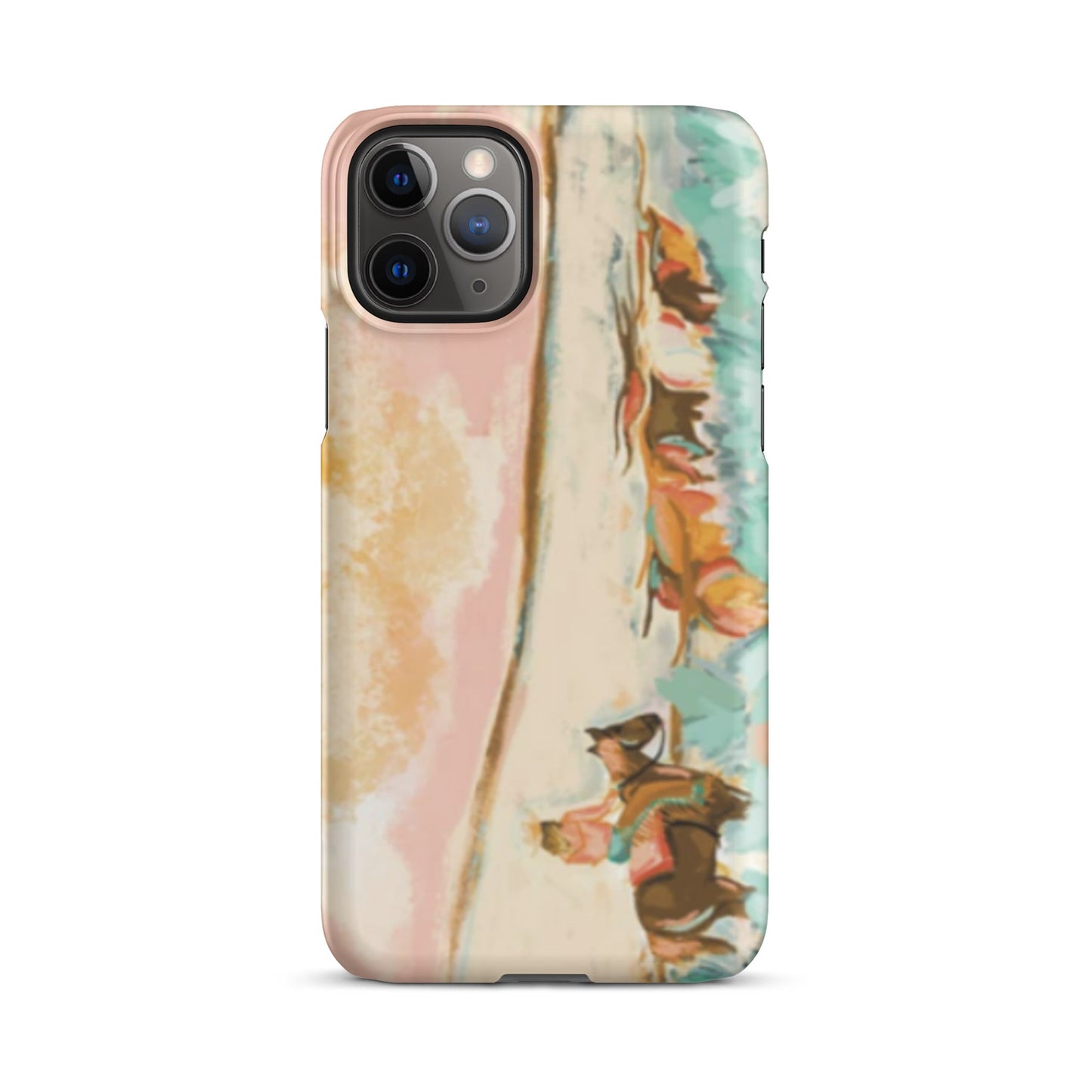 Cowgirl Watercolor western cell phone cases iphone Snap case for iPhone® - Pistols 'n Petticoats - #westernboutique# - #westernfashion#