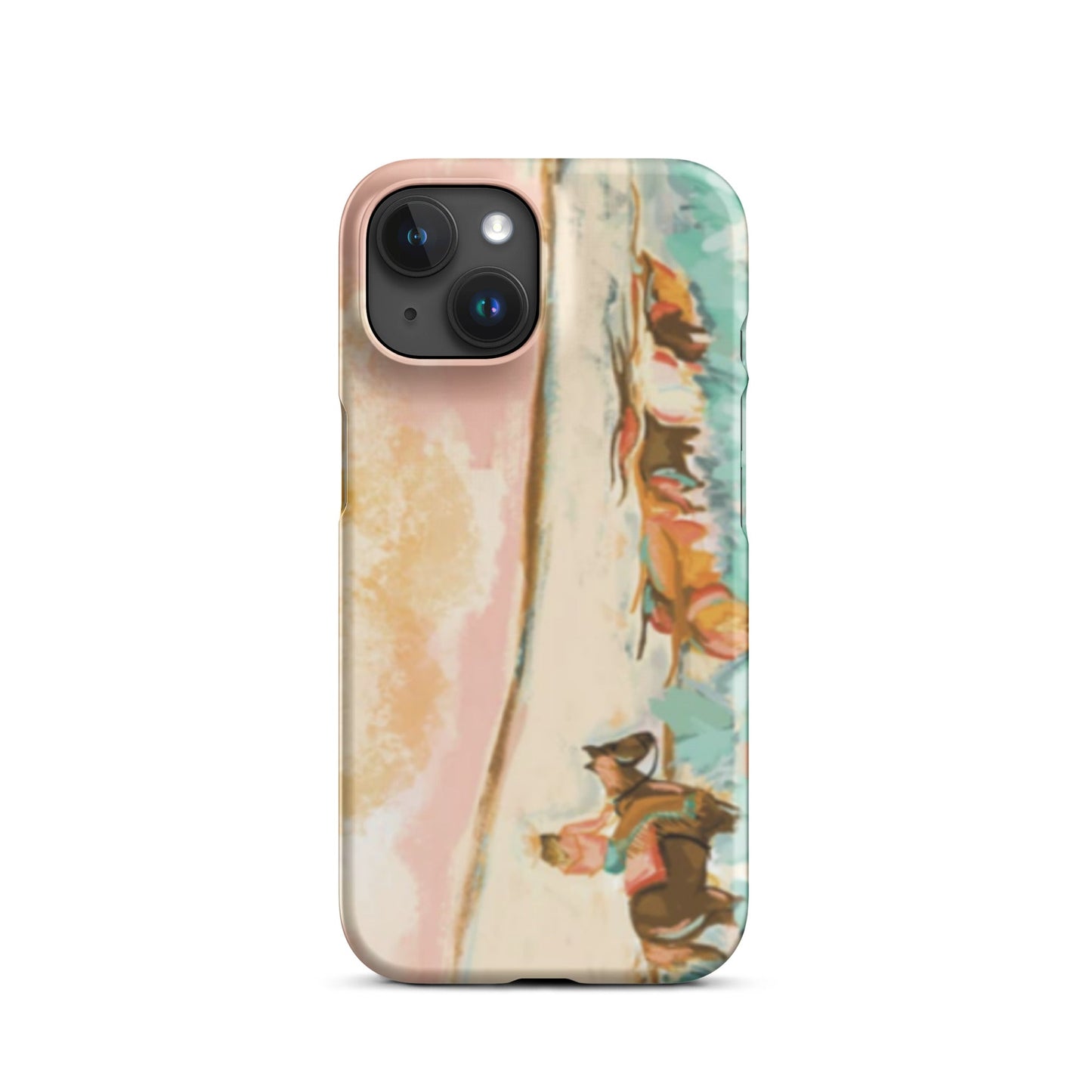 Cowgirl Watercolor western cell phone cases iphone Snap case for iPhone® - Pistols 'n Petticoats - #westernboutique# - #westernfashion#
