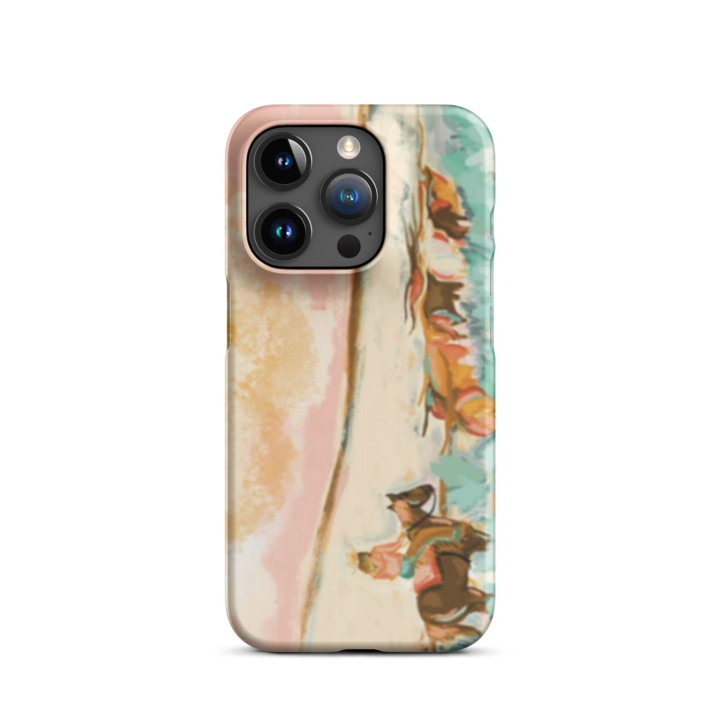 Cowgirl Watercolor western cell phone cases iphone Snap case for iPhone® - Pistols 'n Petticoats - #westernboutique# - #westernfashion#