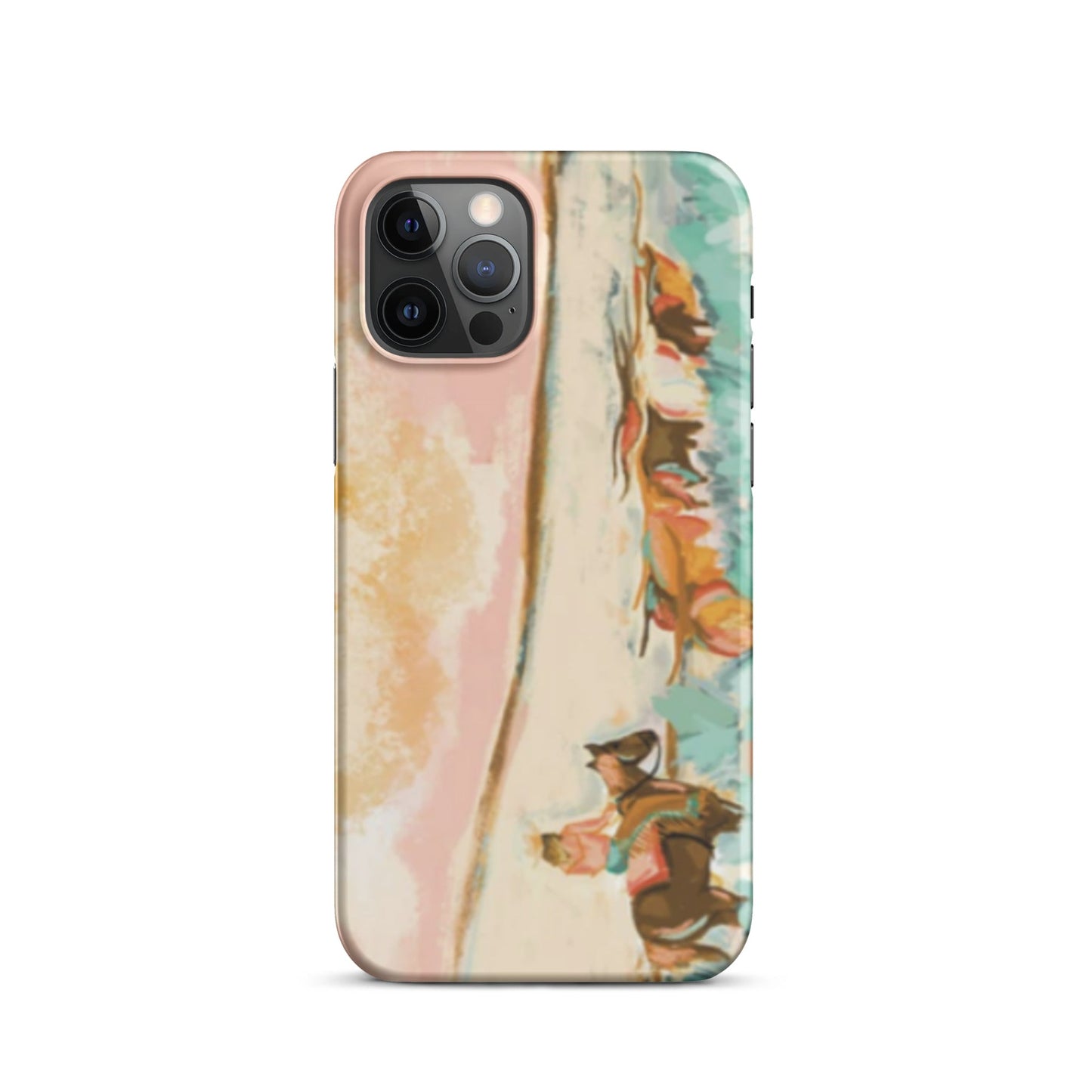 Cowgirl Watercolor western cell phone cases iphone Snap case for iPhone® - Pistols 'n Petticoats - #westernboutique# - #westernfashion#