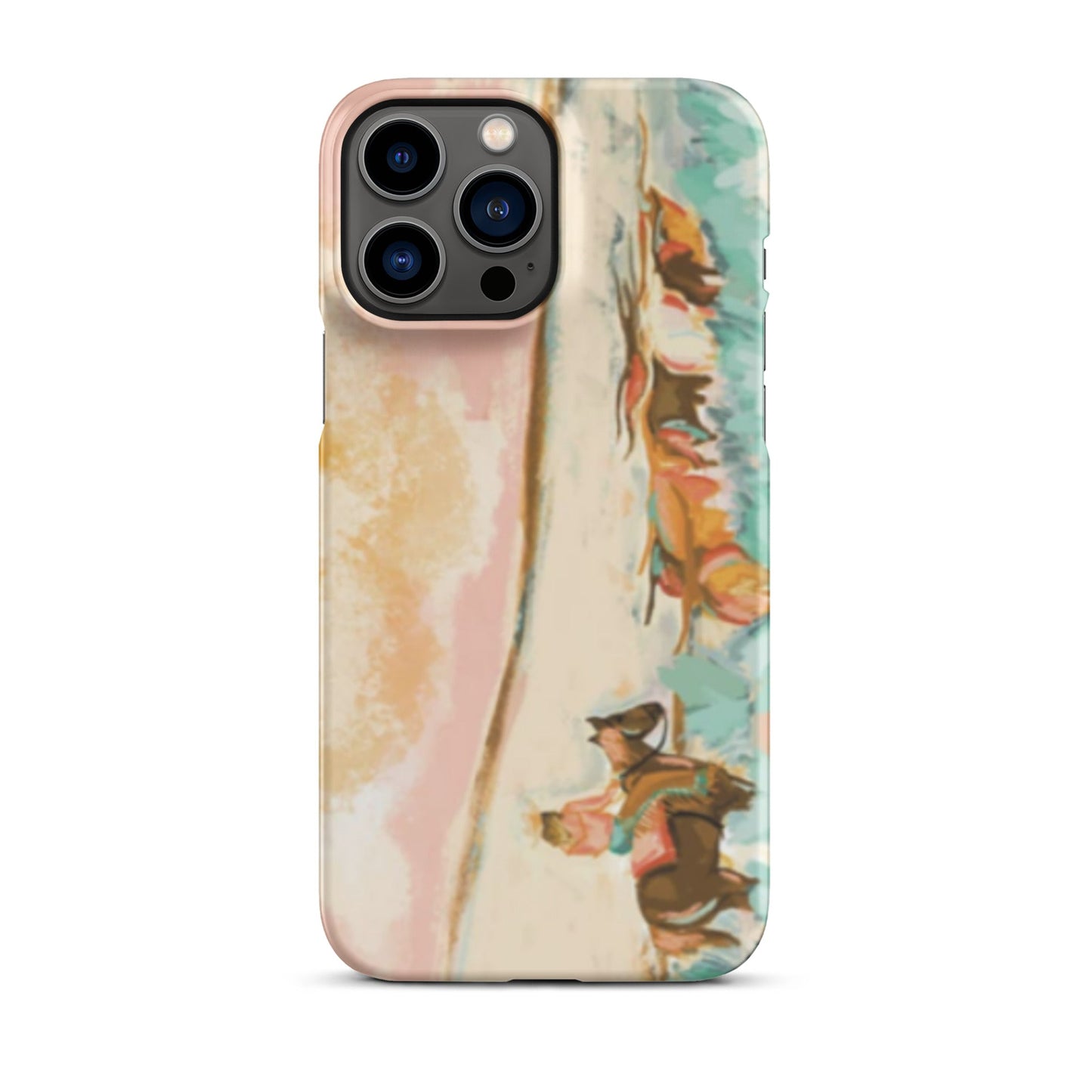 Cowgirl Watercolor western cell phone cases iphone Snap case for iPhone® - Pistols 'n Petticoats - #westernboutique# - #westernfashion#