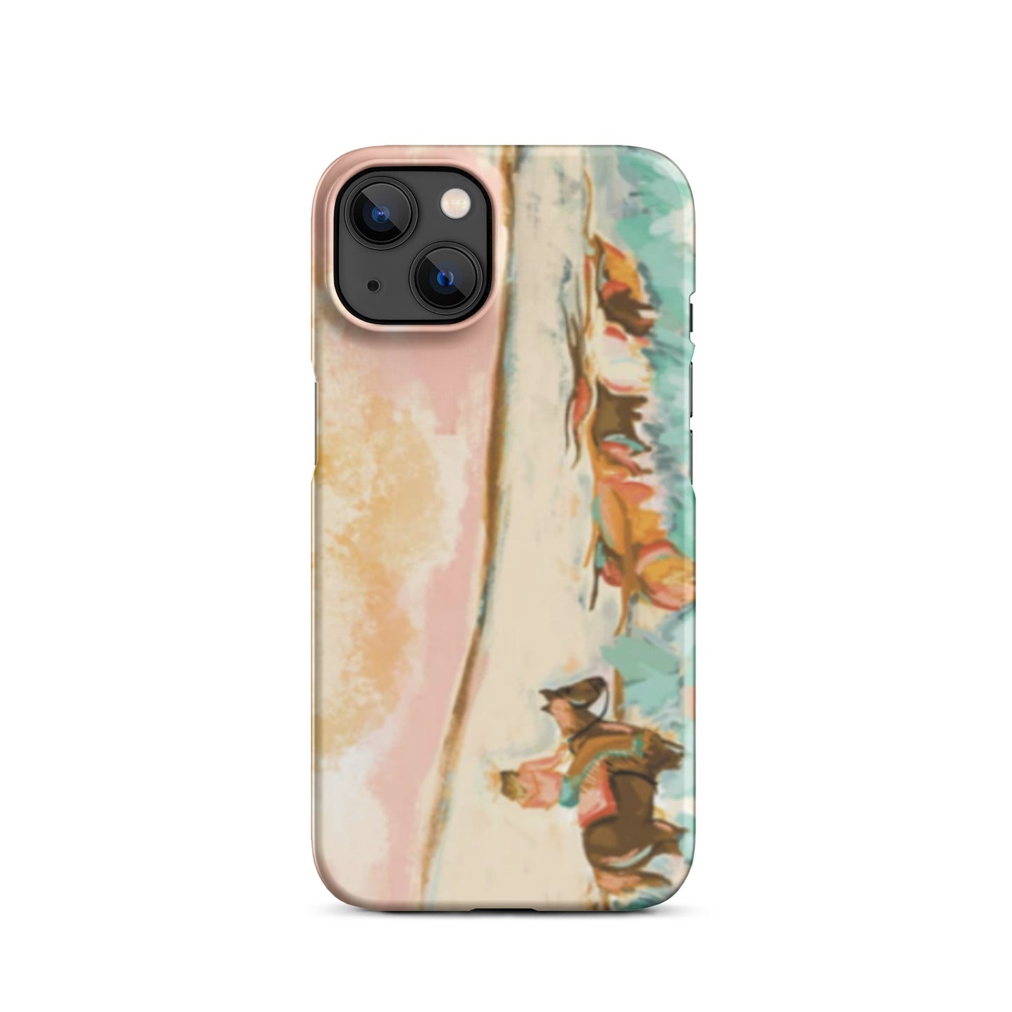 Cowgirl Watercolor western cell phone cases iphone Snap case for iPhone® - Pistols 'n Petticoats - #westernboutique# - #westernfashion#