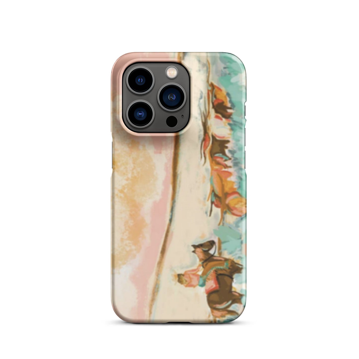 Cowgirl Watercolor western cell phone cases iphone Snap case for iPhone® - Pistols 'n Petticoats - #westernboutique# - #westernfashion#