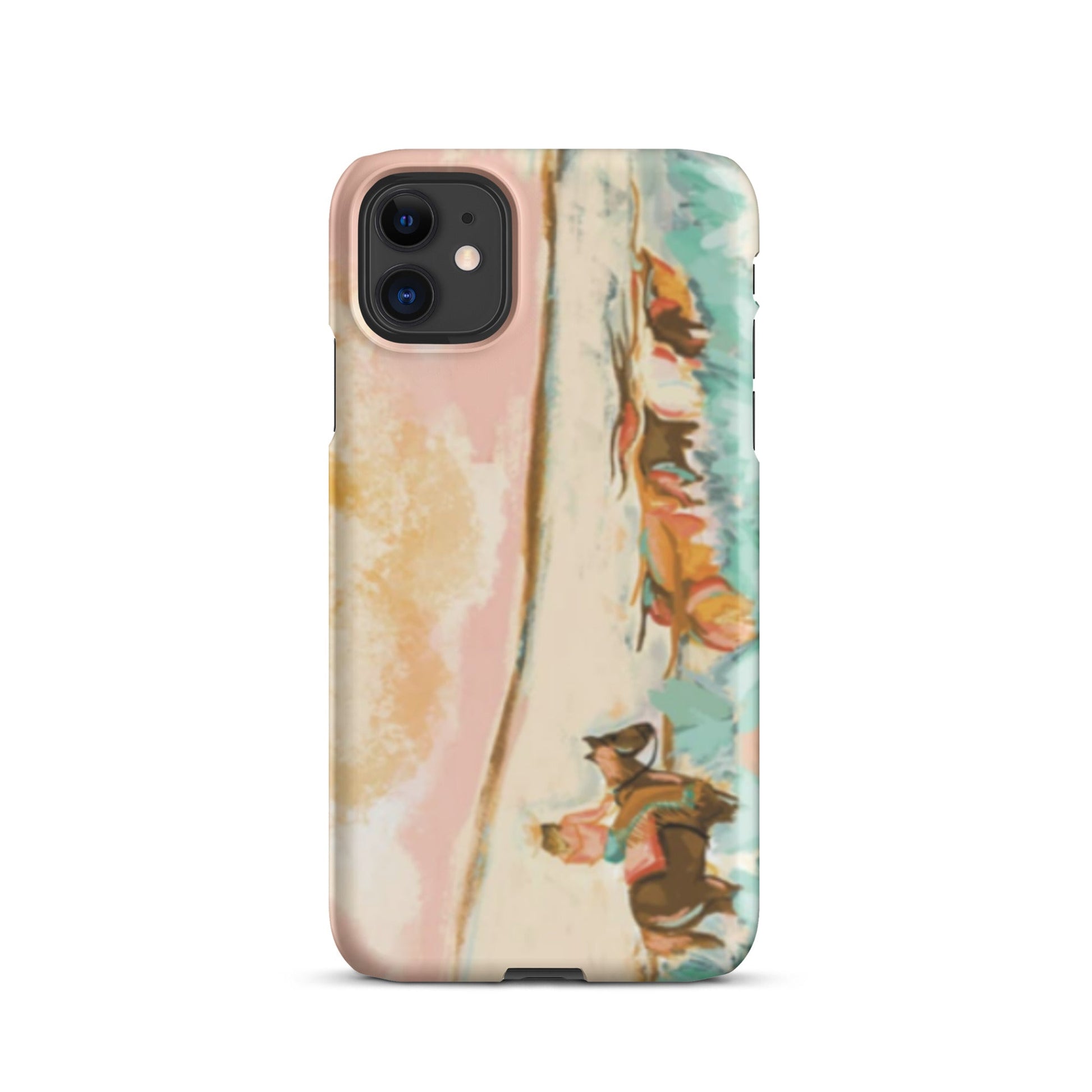 Cowgirl Watercolor western cell phone cases iphone Snap case for iPhone® - Pistols 'n Petticoats - #westernboutique# - #westernfashion#