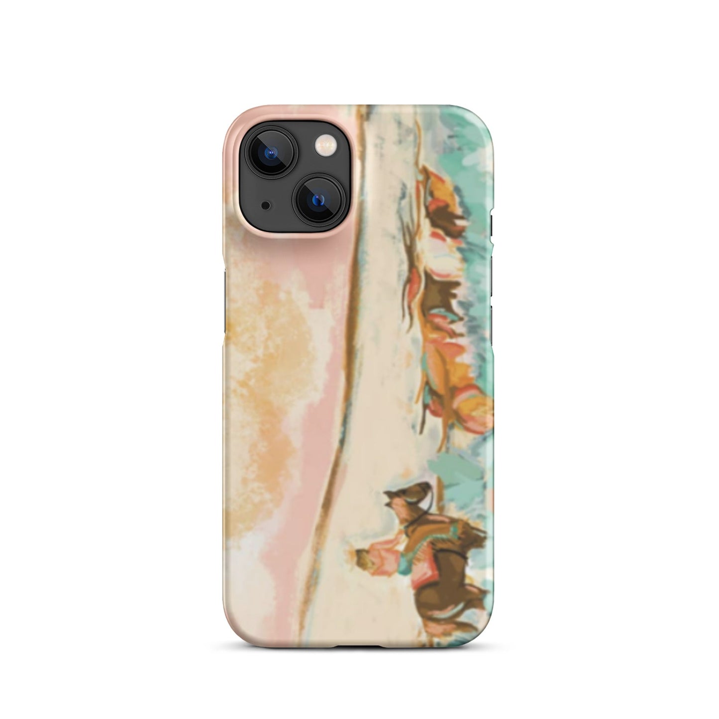Cowgirl Watercolor western cell phone cases iphone Snap case for iPhone® - Pistols 'n Petticoats - #westernboutique# - #westernfashion#