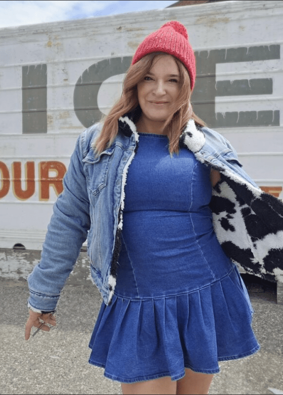 Denim Reversible Shurpa Jacket - Pistols 'n Petticoats - western boutique - womens western wear - western wear womens