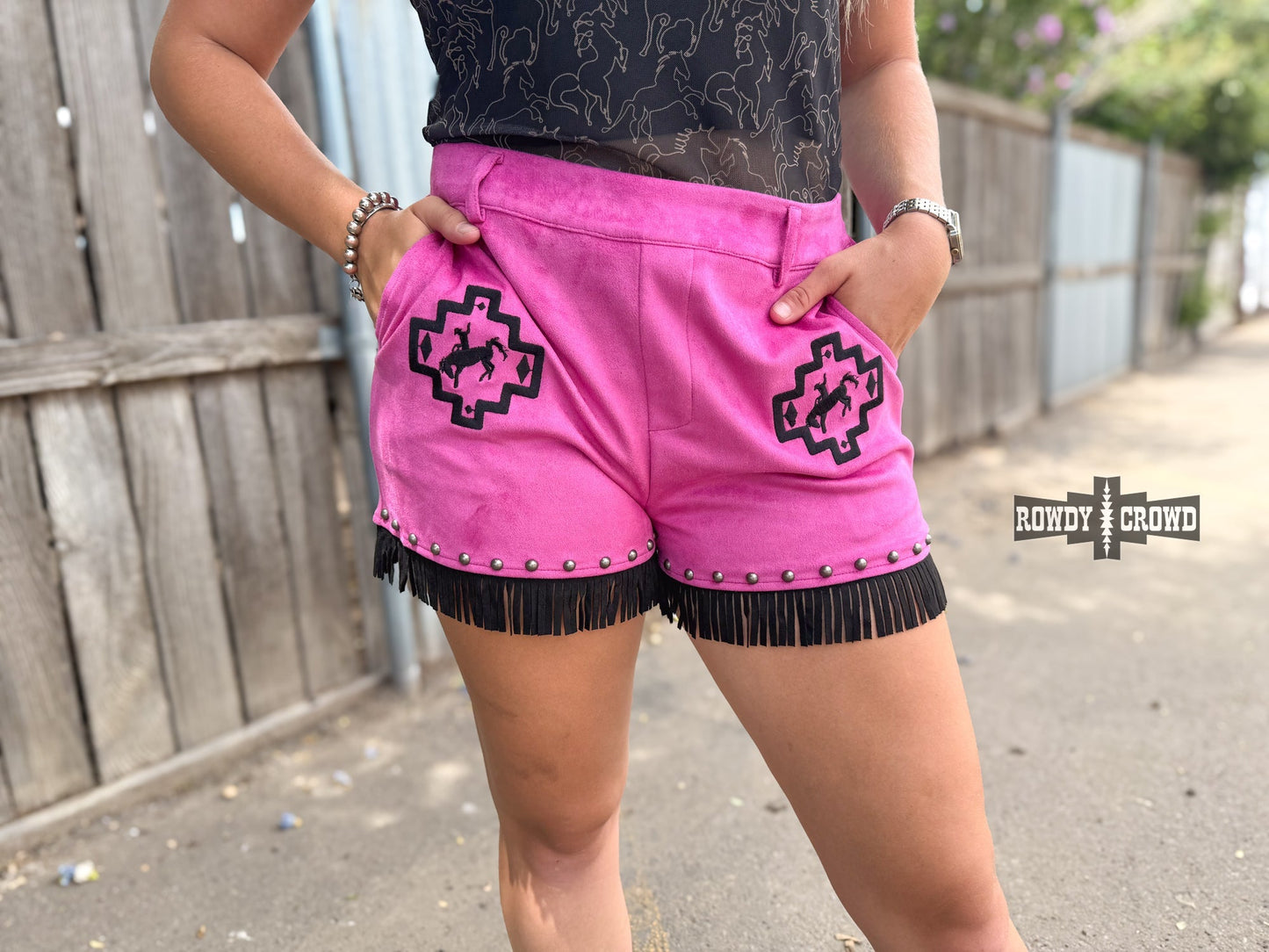 Diamond Rio Shorts - Pistols 'n Petticoats - western boutique - womens western wear - western wear womens