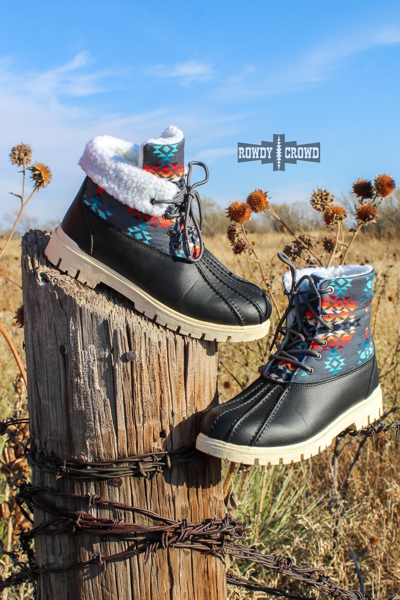 Down Canyon Duck Boots - Pistols 'n Petticoats - #westernboutique# - #westernfashion#