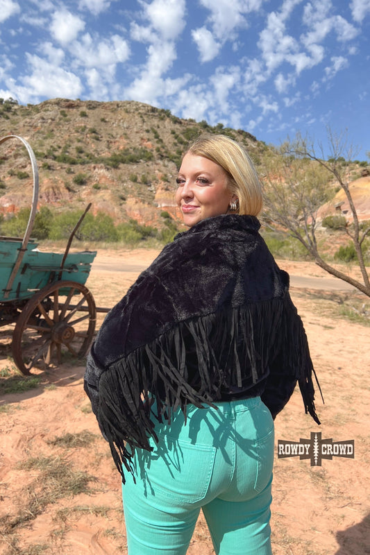 Fargo Fringe Jacket - Pistols 'n Petticoats - #westernboutique# - #westernfashion#