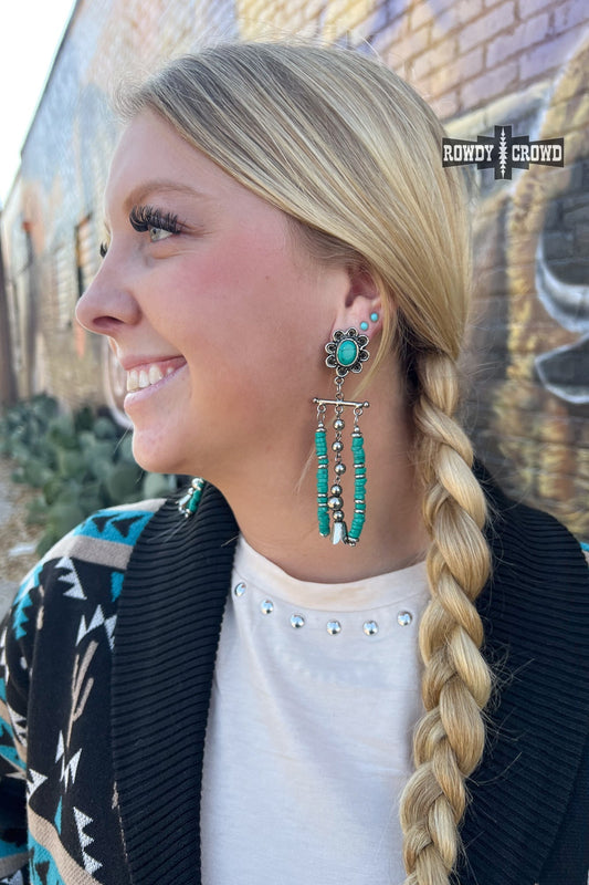 Flora Vista Earrings - Pistols 'n Petticoats - #westernboutique# - #westernfashion#