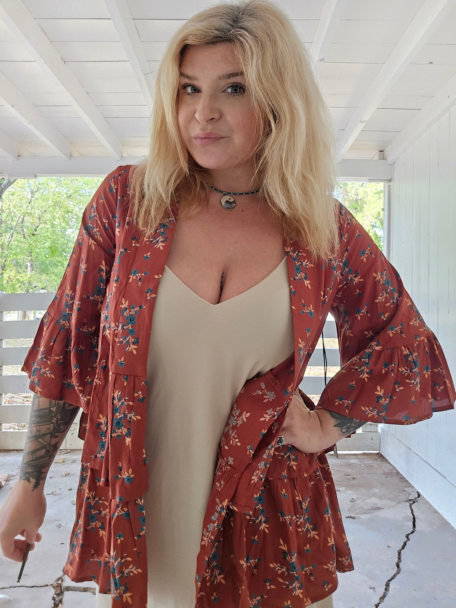 Floral cover - Pistols 'n Petticoats - #westernboutique# - #westernfashion#